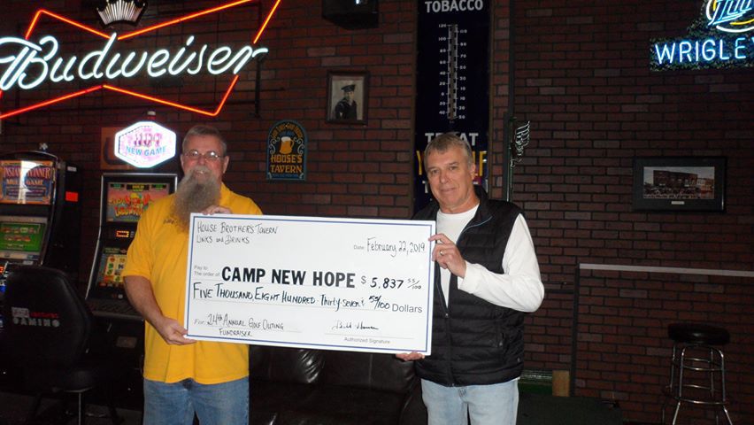 House Brothers donates to Camp New Hope